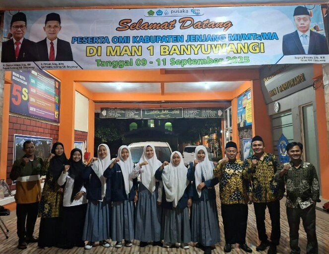 Siswa MA Al Imarah Ikuti Olimpiade Madrasah Indonesia (OMI) 2025 di MAN 1 Banyuwangi