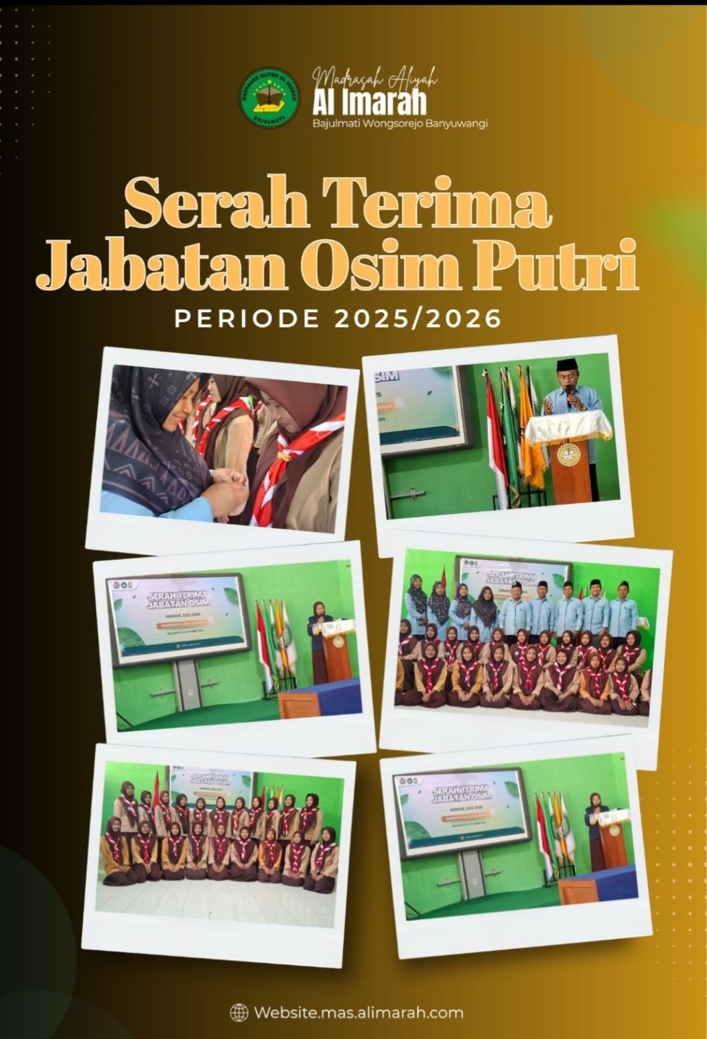 Pelantikan Osim Puteri