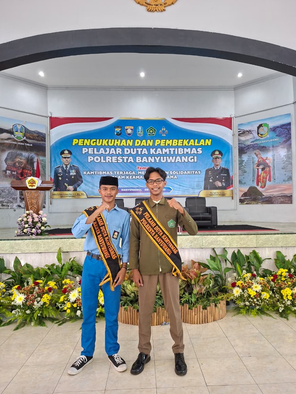 Pengukuhan dan pembekalan Duta Pelajar